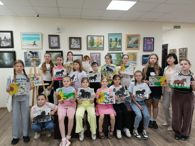 Творческое занятие в музее к юбилею донского писателя М.А. Шолохова