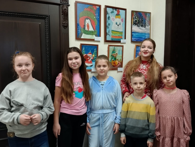 Выствка "Зимнее вдоховение"