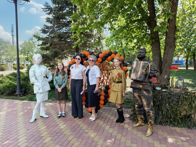 Торжествеенное собрание в честь 80летия Великой Победы.