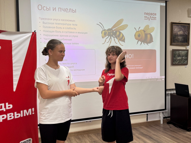 Урок о Первой медицинской помощи.