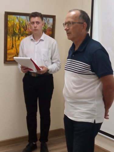 Персональная выставка Александра Головинского "Земля родная".