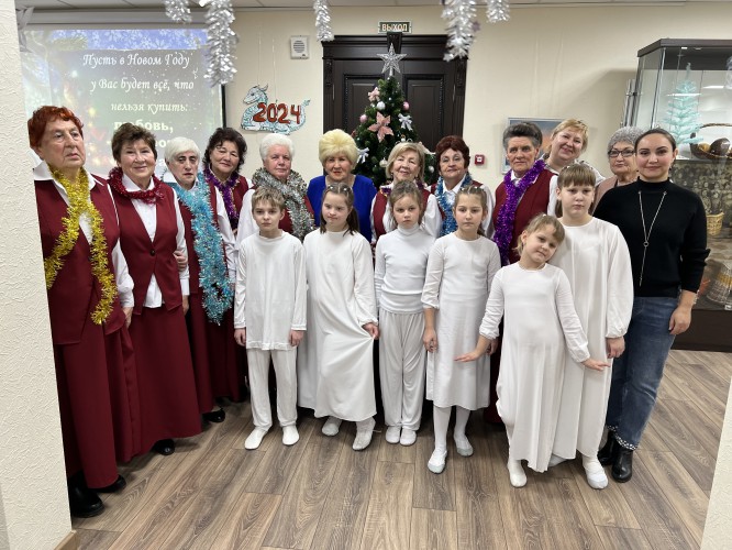 Новогодняя музыкальная программа в музее.