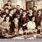 День сдачи экзамена по фитопатологии профессору Л.И. Волкову кафедра этомологии АЧСХИ. 27.05.1947 г. п. Персиановский
