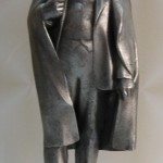 Скульптура В.И.Ленин. Сплав, литье. 1960 г.